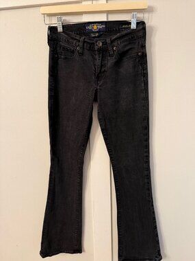 Lucky Brand black Sofia boot cut jeans size 2/26